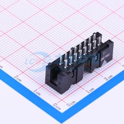 2.54mm 2x8P 排数:2 每排P数:8 【插件】缩略图
