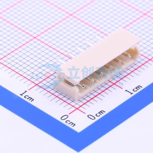 间距:2.5mm 1x6P【插件】实物图