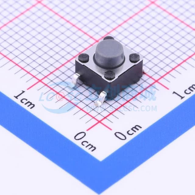 6*6*5mm 立贴 轻触开关实物图