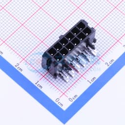 2x6P 间距:3mm 弯插 【插件】缩略图