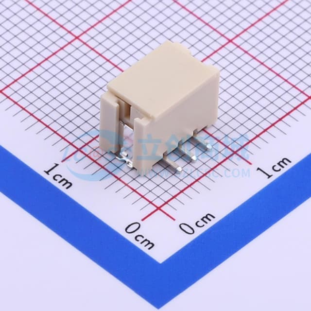 1x3P 间距:2mm 立贴 系列:PH实物图