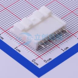 白色 1x8P 间距:2mm 直插【插件】缩略图