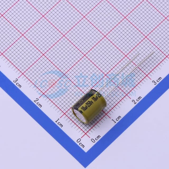 10uF ±20% 250V 【插件】实物图