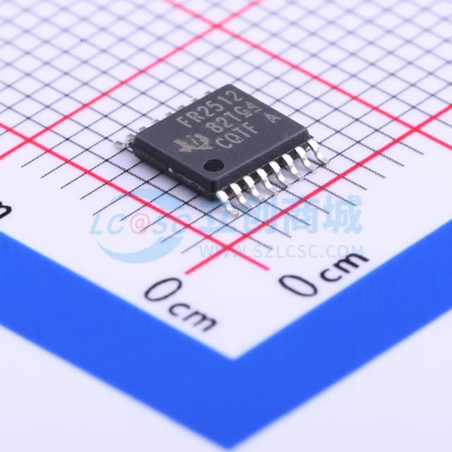 具有 4 个触摸 IO（4 个传感器）、8KB FRAM、2KB SRAM、15 个 IO、10 位 ADC 的电容式触控 MCU实物图