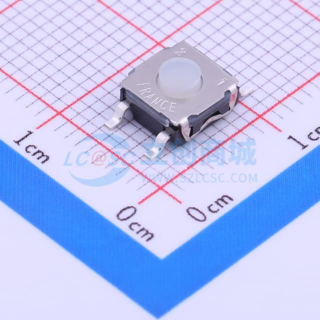 6.2*6.2*0.6mm 立贴 轻触开关实物图