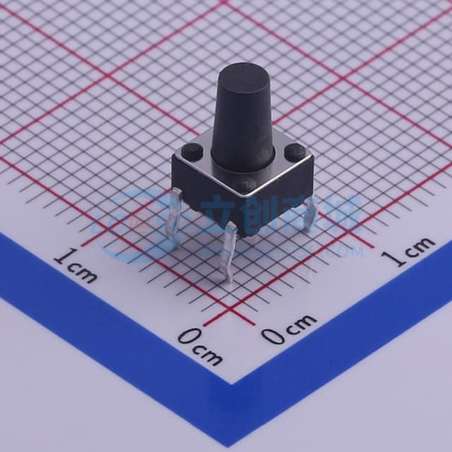 6*6*9mm 直插 轻触开关 【轻触】实物图