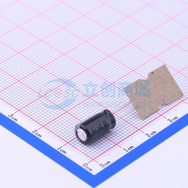 220uF ±20% 25V 【引线】实物图