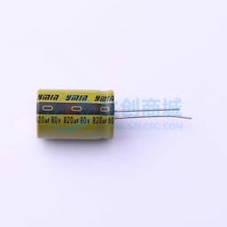 820uF ±20% 80V 【插件】缩略图