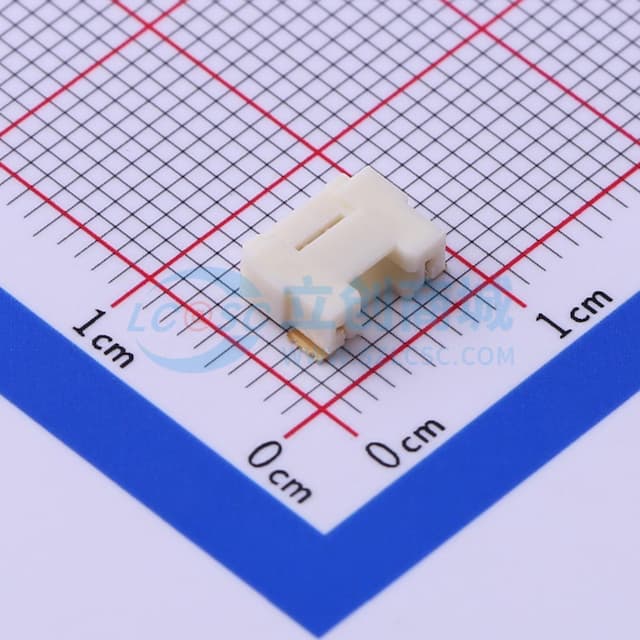 1x2P 间距:1.25mm 卧贴实物图