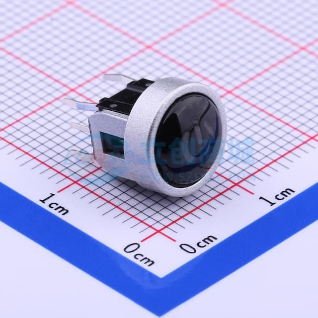 翠绿色灯 520nm 行程0.25mm 160gf 【带灯】实物图