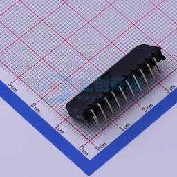 黑色 1x10P 间距:3mm 弯插【插件】缩略图