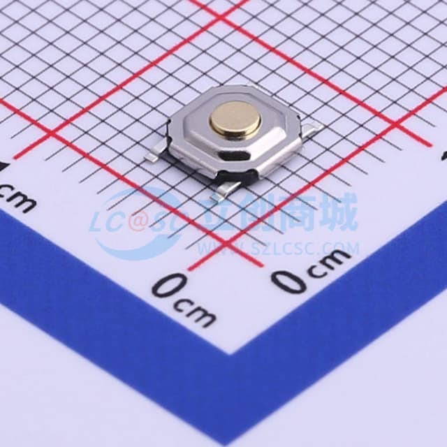 5.1*5.1*1.5mm 立贴 轻触开关实物图
