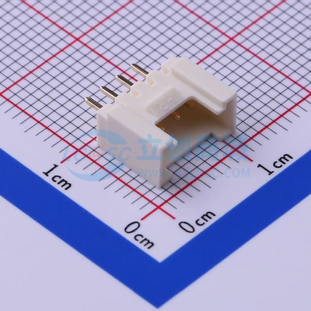 1x4P 间距:2mm 直插【插件】实物图