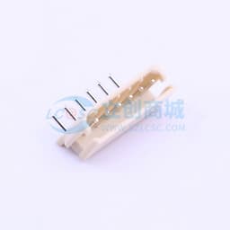 1x6P 间距:2.5mm 弯插 【插件】缩略图