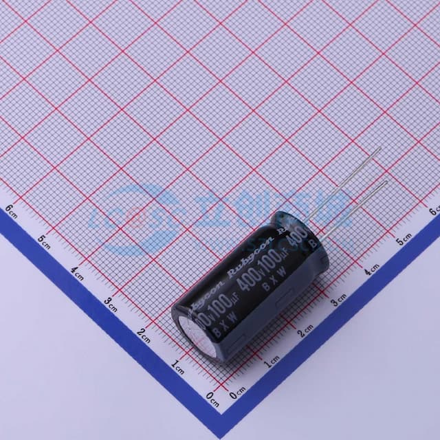 100uF ±20% 400V 【插件】实物图