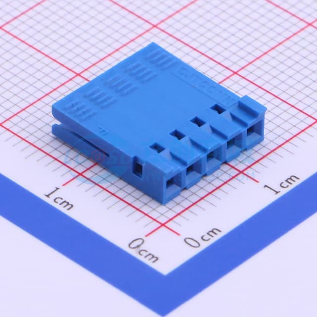 2.54mm 1x5P实物图