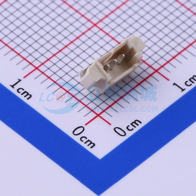 1x3P 间距:1.25mm 卧贴 系列:PicoBlade(MX 1.25) 【插件】实物图