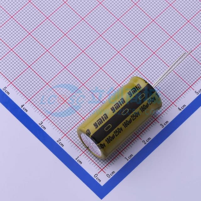 180uF ±20% 250V 【插件】实物图