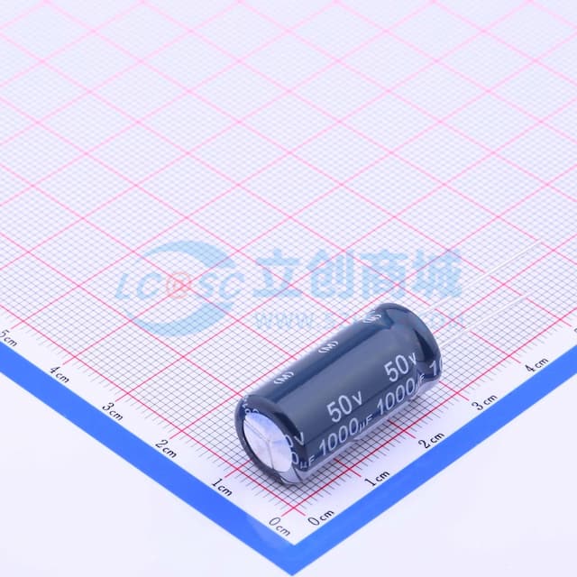 1000uF ±20% 50V 【插件】实物图