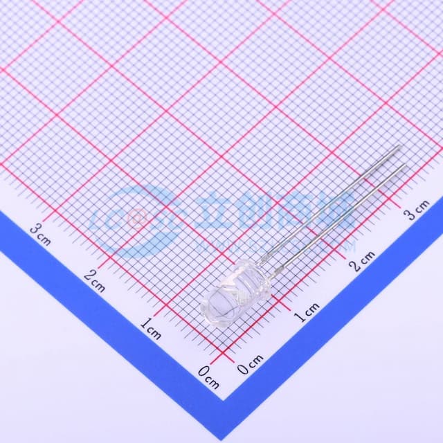F5红外发射二极管透明IR940nm30° 【红外】实物图
