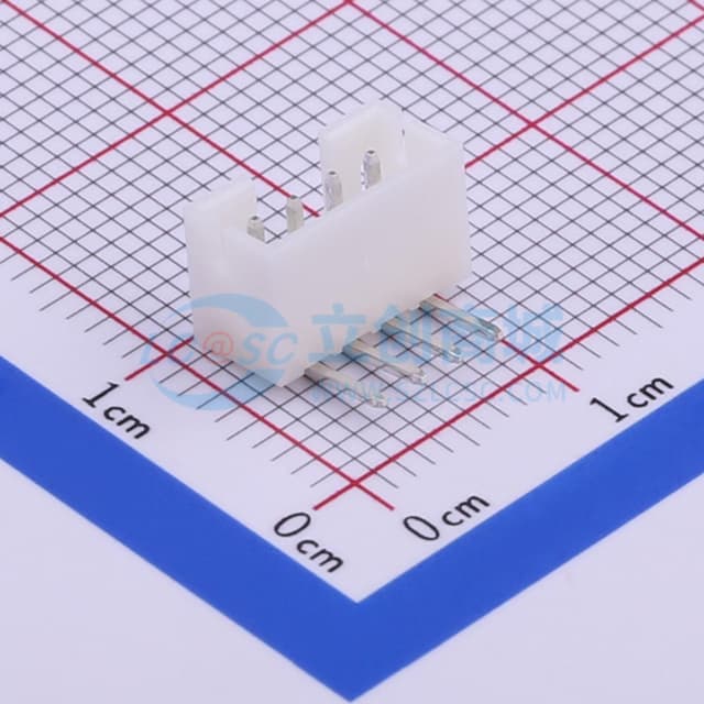 1x4P 间距:2mm 弯插 系列:PH 【插件】实物图