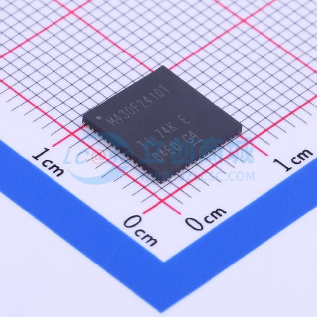 具有 56KB 闪存、4KB SRAM、12 位 ADC、比较器、I2C/SPI/UART 和硬件乘法器的 16MHz MCU实物图