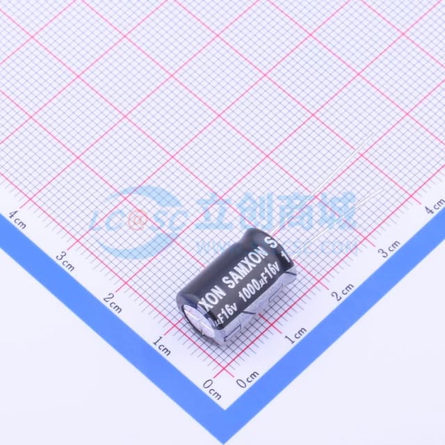 1000uF ±20% 16V 【引线】实物图