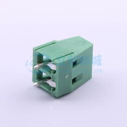 1x2P 5mm 直插 排数:1 每排P数:2【螺钉】缩略图