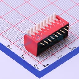 间距2.54mm 琴键 9位拨码开关 【拨码】缩略图