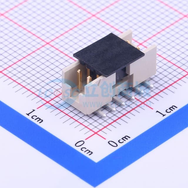 2x6P 间距:2mm 立贴实物图
