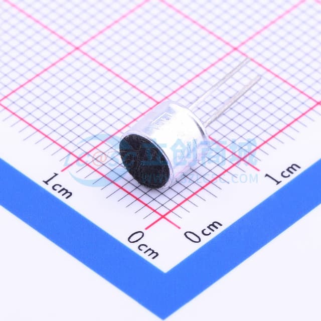 全指向φ6.0*5.0mm 1.5V-10V 灵敏度-56db 低阻抗 针脚 【咪头】实物图
