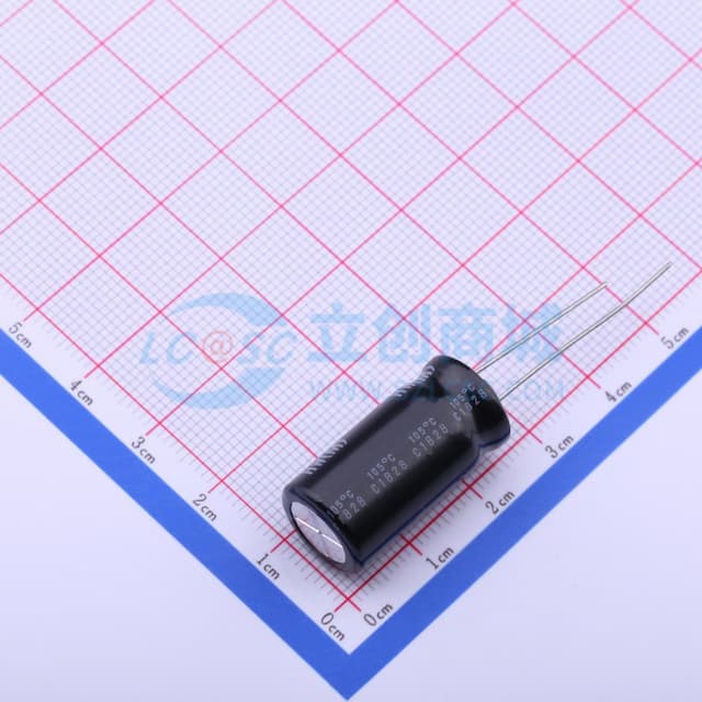 2200uF ±20% 25V 【插件】实物图
