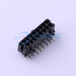 黑色 2x8P 间距:3mm 弯插【插件】缩略图