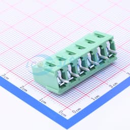 5.08mm 直插 排数:1 每排P数:6 【螺钉】缩略图