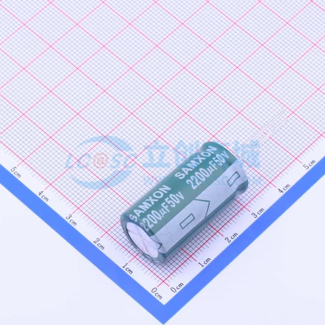 2200uF ±20% 50V 【插件】实物图