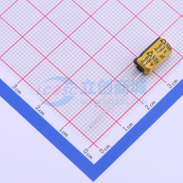 47uF ±20% 63V 【引线】实物图