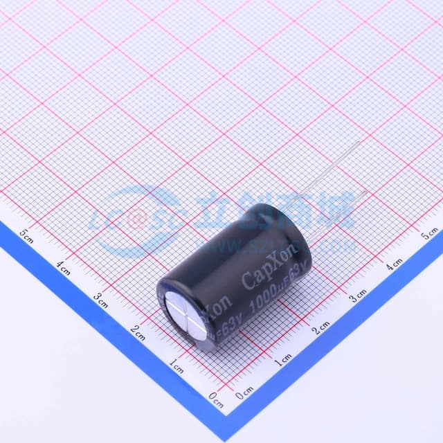 1000uF ±20% 63V 【插件】实物图