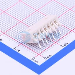 1x7P 间距:2mm 弯插【插件】缩略图