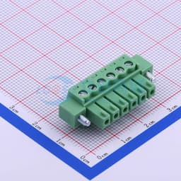 3.81mm 1x6P 排数:1 每排P数:6 螺丝固定缩略图