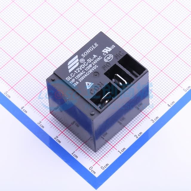 黑色 SLC-12VDC-SL-A【继电】实物图