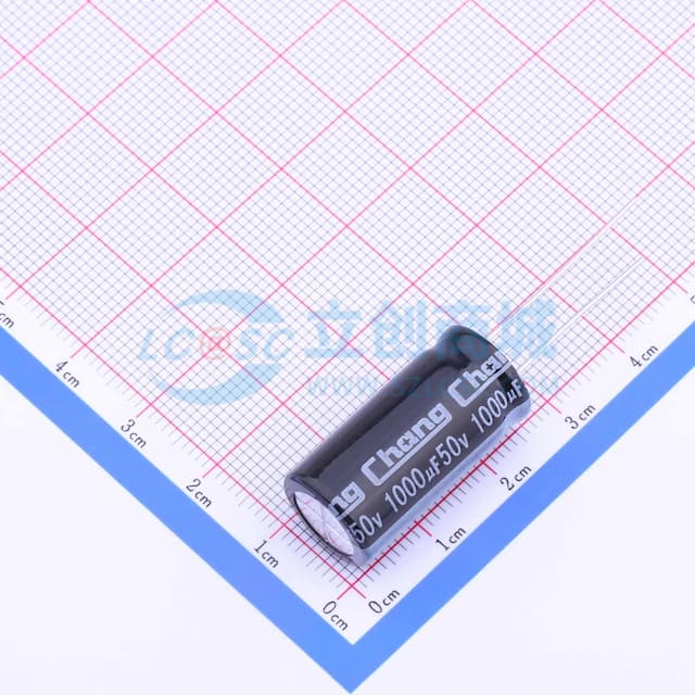 1000uF ±20% 50V 【插件】实物图