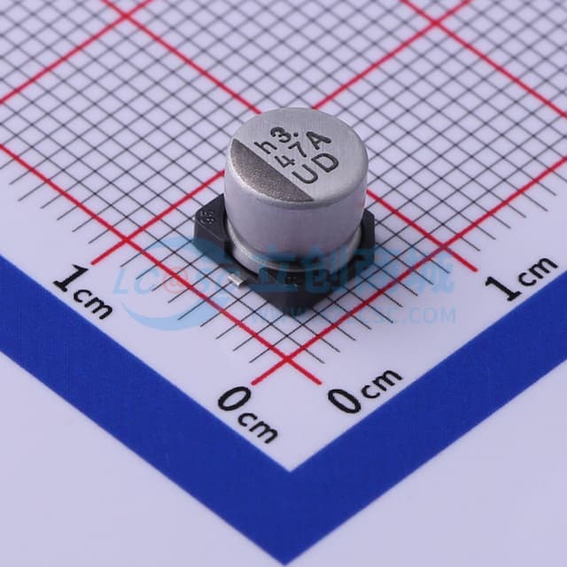 47uF ±20% 10V实物图