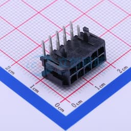 2x5P 间距:3mm 弯插 系列:Micro-Fit(MX 3.0) 【插件】缩略图