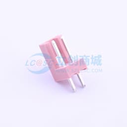 粉色 间距:2.5mm 1x2P【插件】缩略图