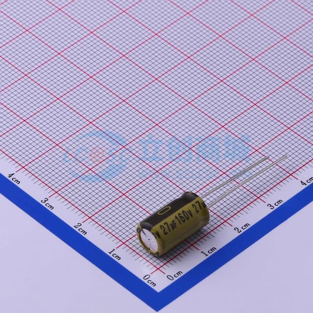 27uF ±20% 160V实物图