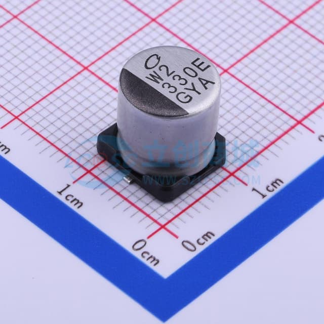330uF ±20% 25V实物图