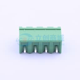 1x4P 5.08mm 排数:1 每排P数:4 【插拔】缩略图