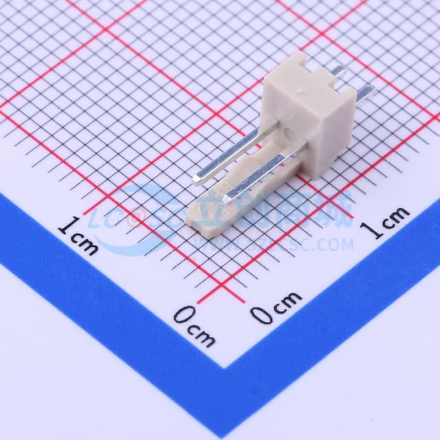1x2P 间距:2.5mm 直插 【插件】实物图