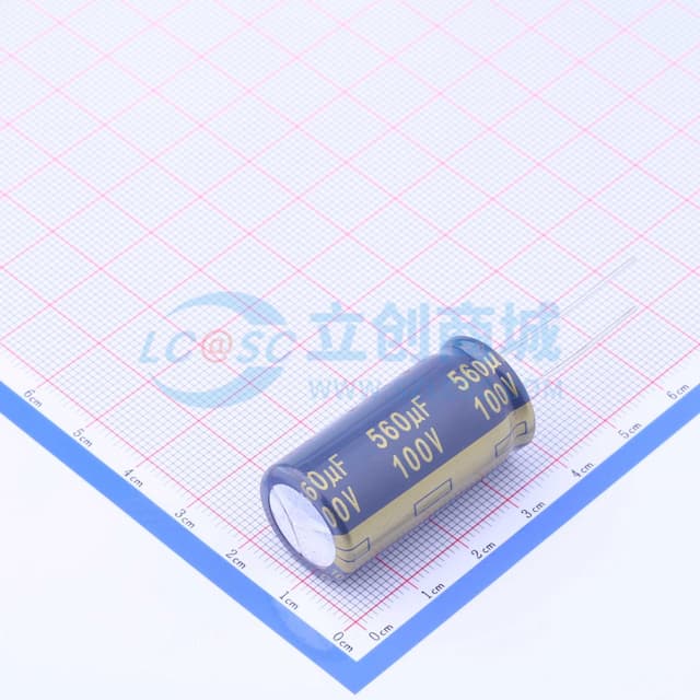 560uF ±20% 100V 【插件】实物图