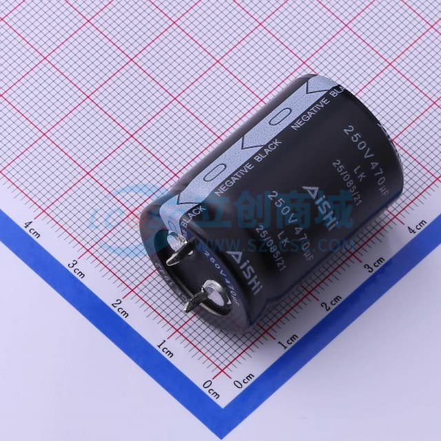 470uF ±20% 250V 【插件】实物图